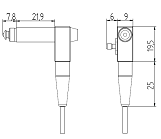 傳感器851S009（軸向電纜）/851S010（徑向電纜